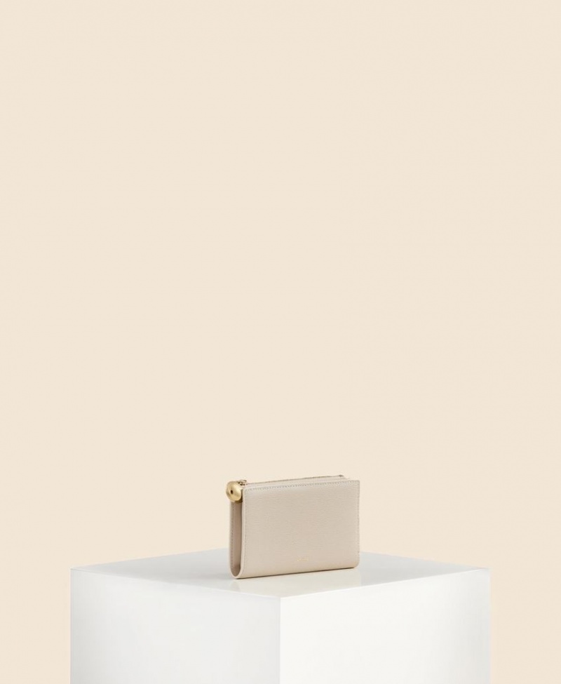 Beige Women\'s Cafuné Egg Long Wallets | ROM386QM