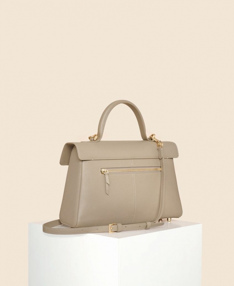 Beige Women's Cafuné Stance Bag Shoulder Bags | VTF6314UD