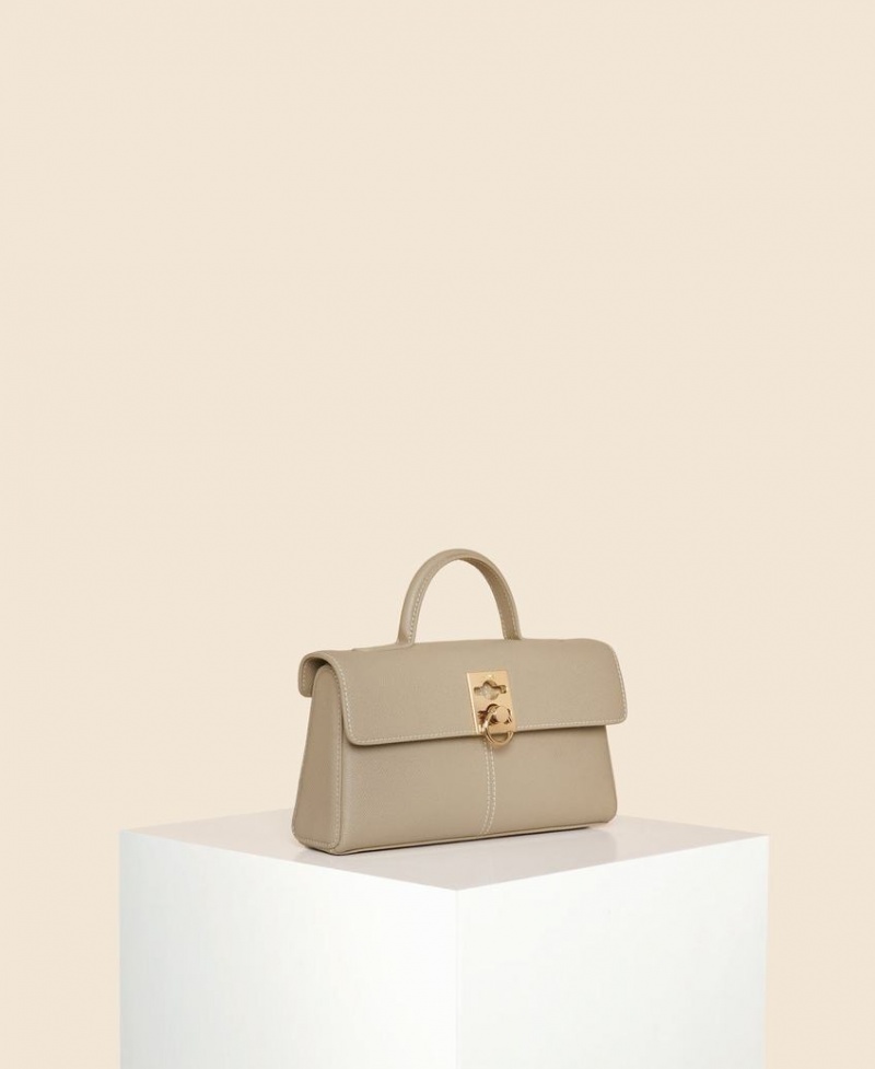 Beige Women\'s Cafuné Stance Wallet Crossbody Bags | DZB1673AB