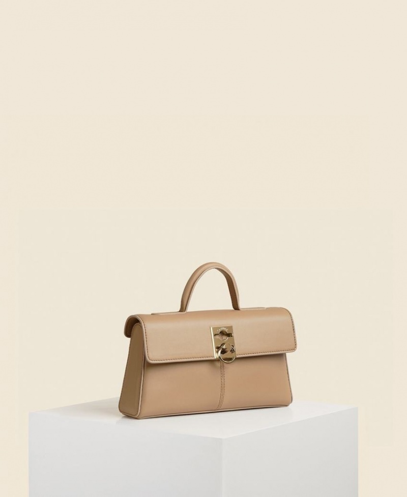 Beige Women\'s Cafuné Stance Wallet Crossbody Bags | AIG4245HH