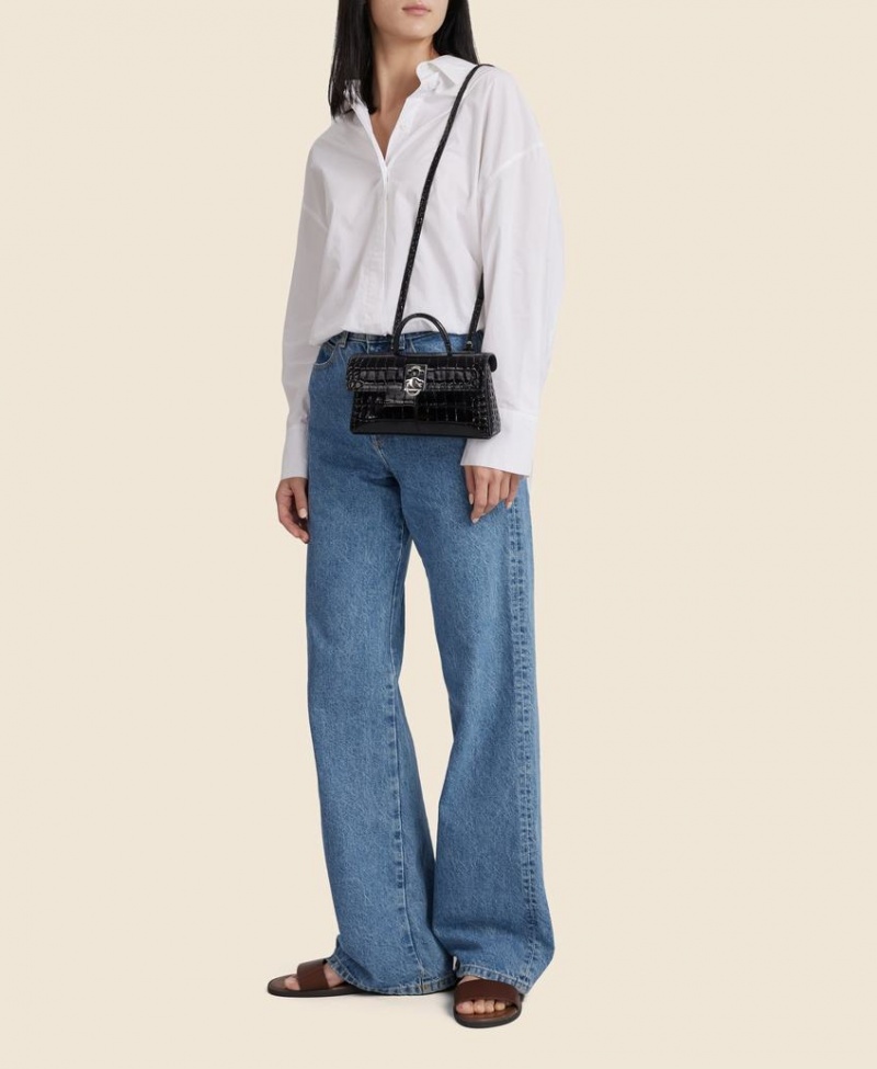 Black Women's Cafuné Stance Wallet Crossbody Bags | JMO6579KN